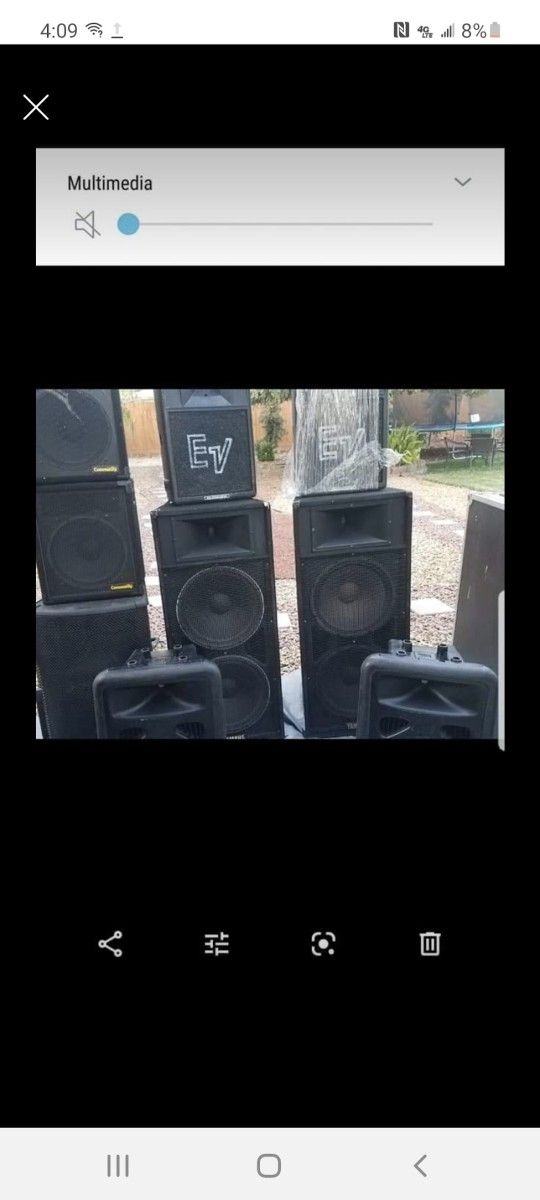 Equipo De Audio Por Renta Incluye 2 Bocinas Y Mixer