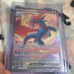 Salamence Ex #187/159 Journey Together 