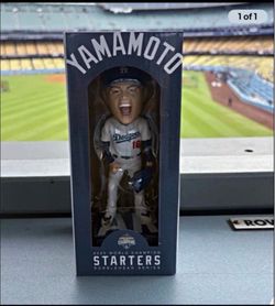 "Yamamoto Starter Series" Bobblehead - Yoshinobu - LA Dodgers 9/5 SGA