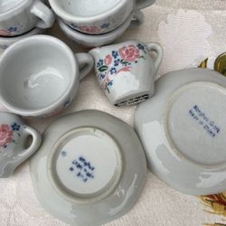 Vintage Miniature Tea Set