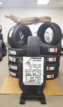 205 40 17 BRAND NEW TIRE TIRES $55 EACH $220 SET