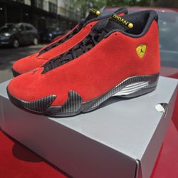 JORDAN 14 FERRARI MEN SZ 10.5