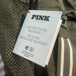 New Pink backpack color green
