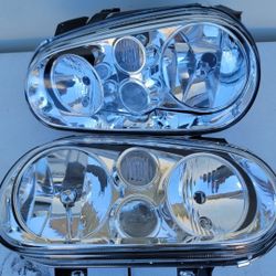 99-06 Volkswagen Golf 99-02 Cabrio Headlights Luces Micas Calaveras Faros Faroles