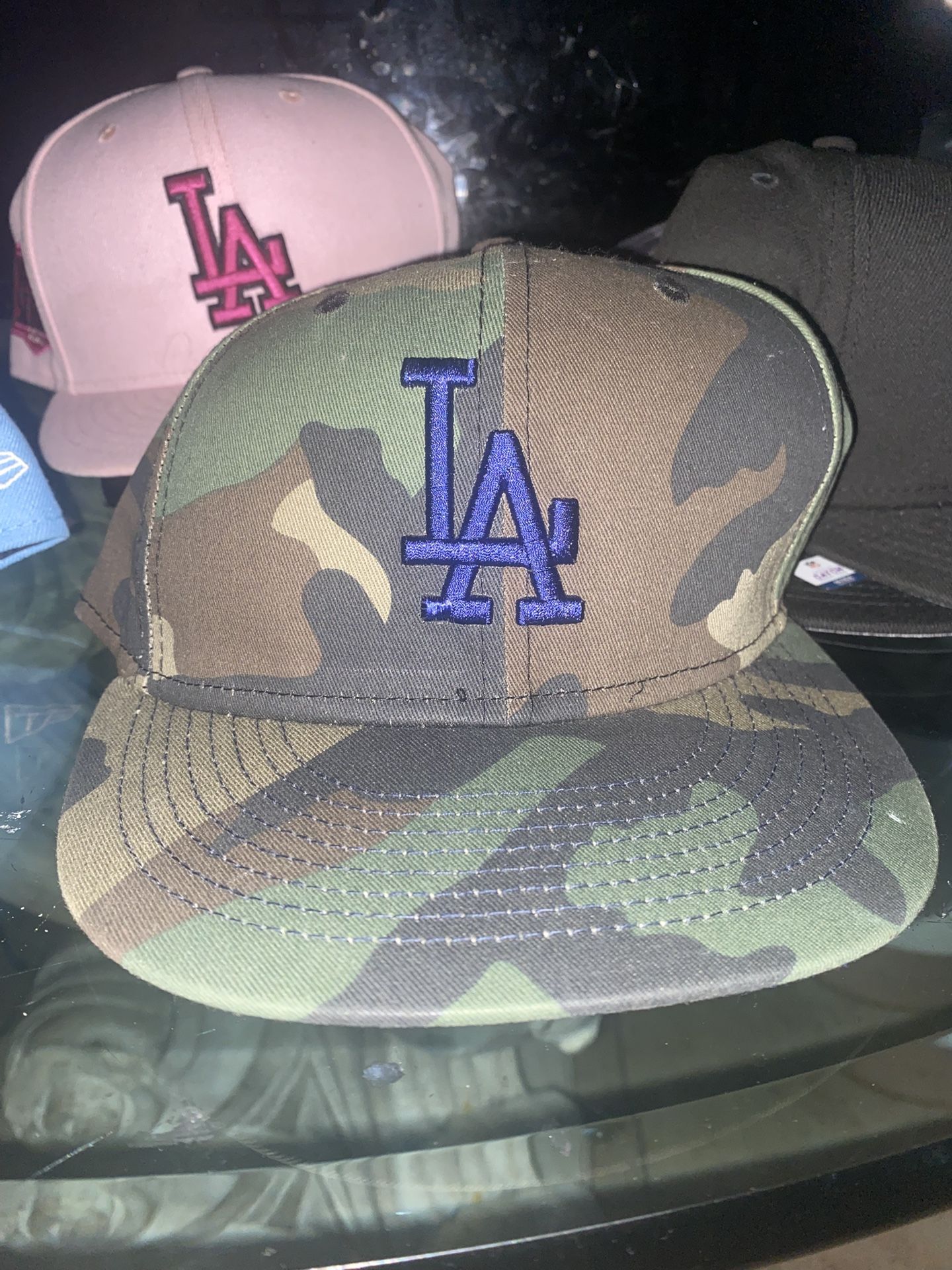 Camo Dodger Hat, Size 7 1/2