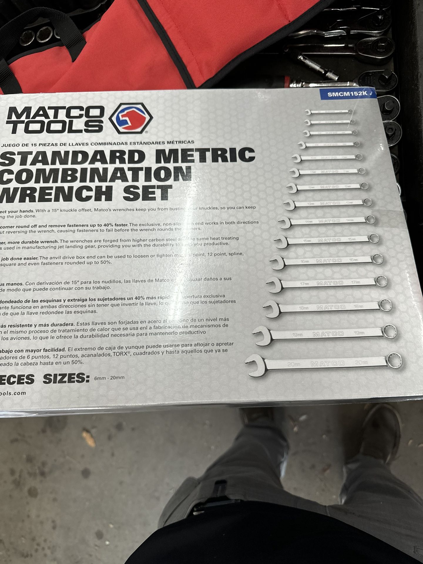 Matco Tools Wrench Set 