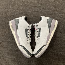Nike Air Jordan 3 Cement Grey Mens Size 12 