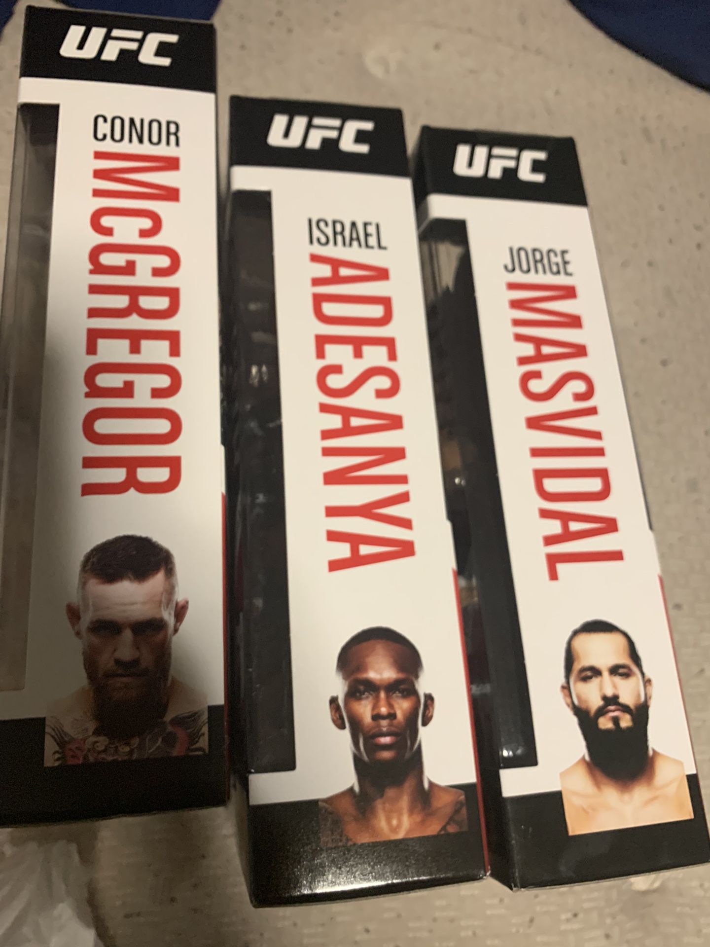 UFC Collector Action Figures With UFC Championship  Belts And Attachments  Brand New Series 1