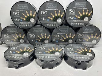 New Celebrations LED Warm White Mini Lights. (7) Sets Available. $7 A Set. Must Pick Up