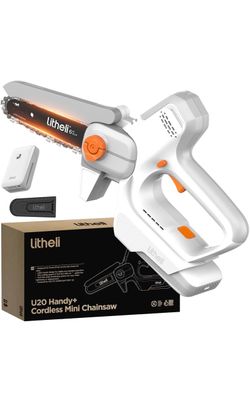 Litheli 6-Inch Mini Chainsaw Cordless