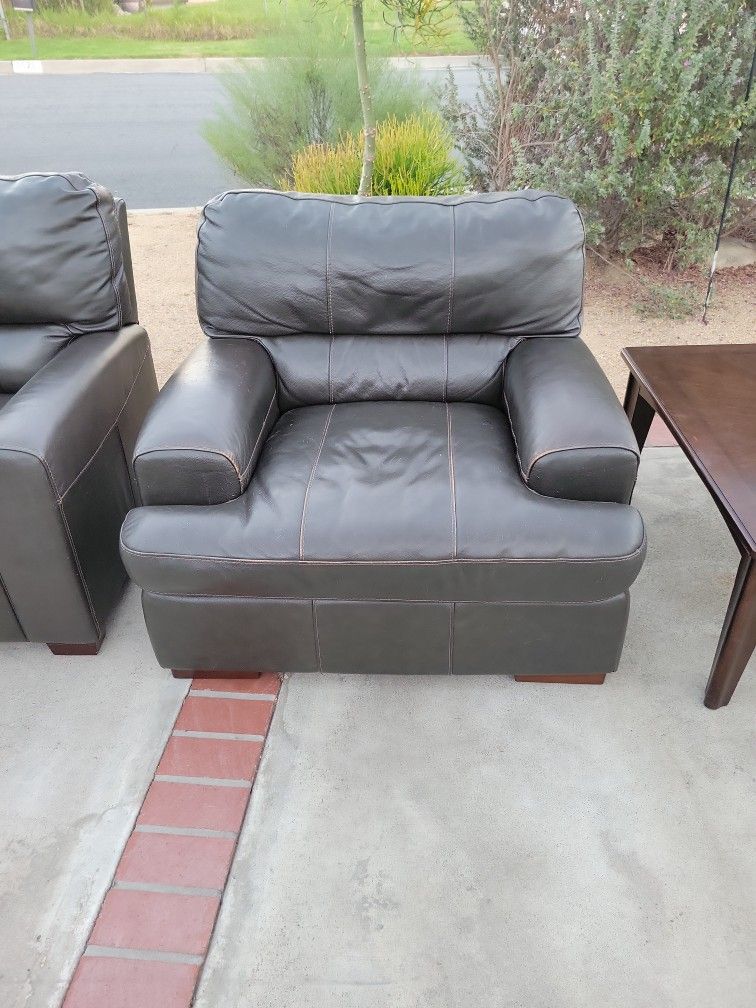 Oversized Chair, and Coffee Table.