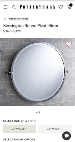 Pottery Barn Mirror - Brand New