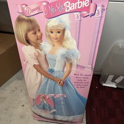 Barbie Dancing My Size Barbie Doll 3 Feet Tall 1996 Mattel