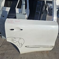 Acura  Rdx Right Rear Door Oem 17 To 20 