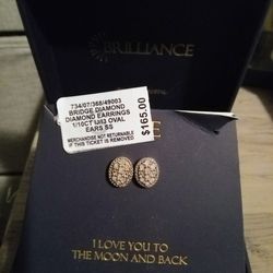 Bridge Diamond Earrings