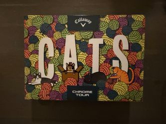 Callaway Golf Balls Chrome Tour “Cats” limited Edition