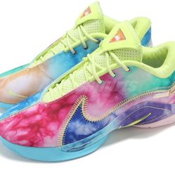 Nike Monopoly x LeBron 22 Tie-Dye Pink Green HV8080-300 Men's Size  8 NIB