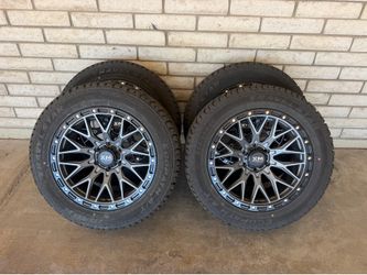 20” XM Off-Road Wheels w/All Terrain Tires