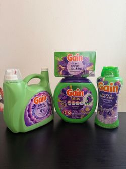 Gain Laundry Bundle [detergent / softener / beads / sheets]