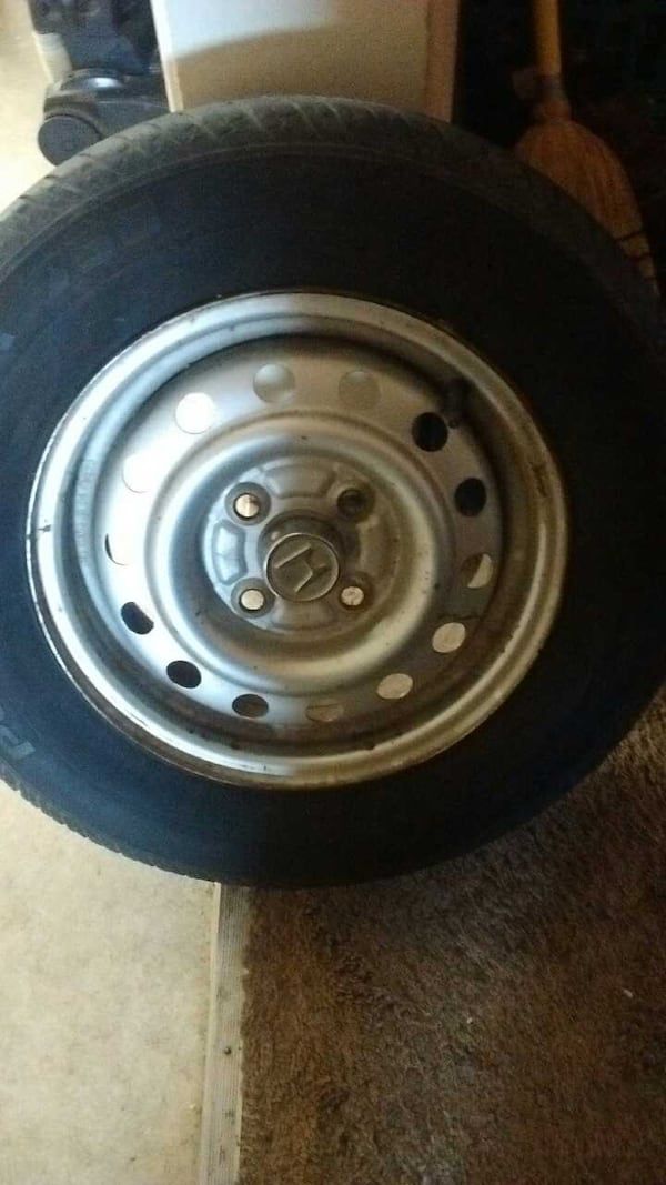 13 inch steelies honda