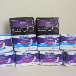 Always Discreet liner & pad ( price firm) FCFS