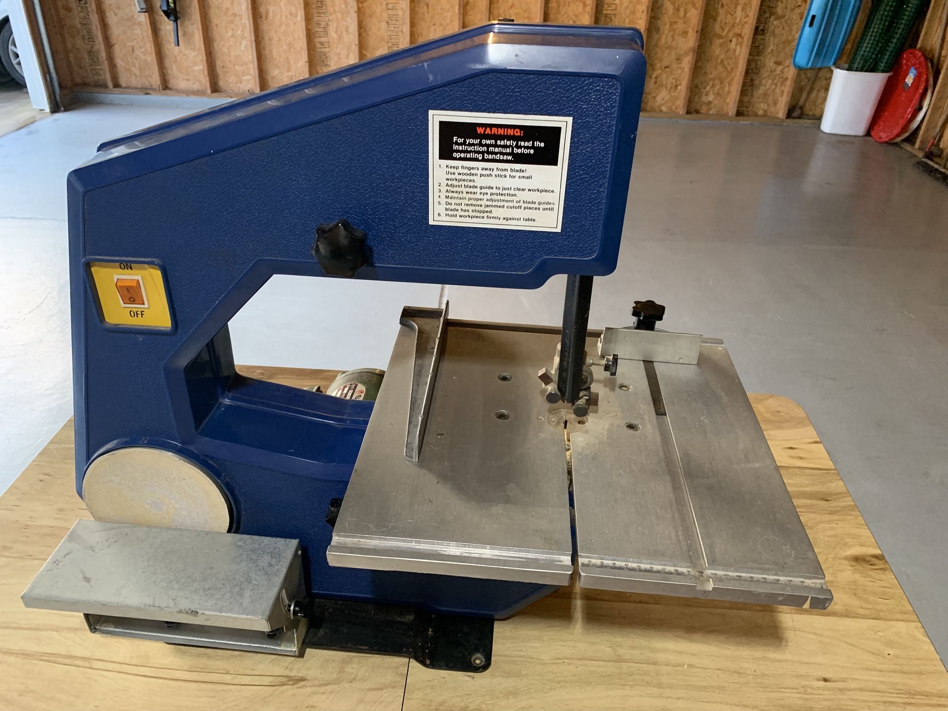 Band Saw 1/3 HP Bench top