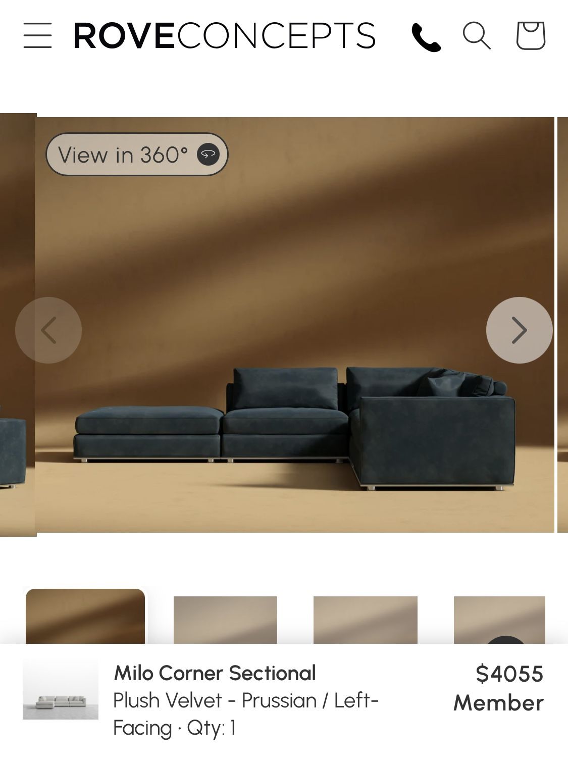 Milo Corner Sectional (Left-Facing)