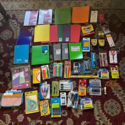School Supplies More Than 50 Items 