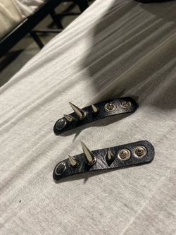 Gothic spike hair clips