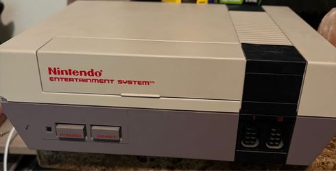 NES perfect condition with NES games