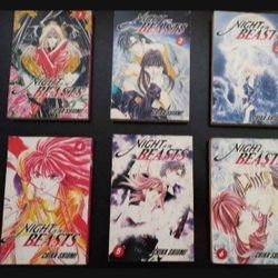 Night of the Beasts English Manga Volumes 1-6