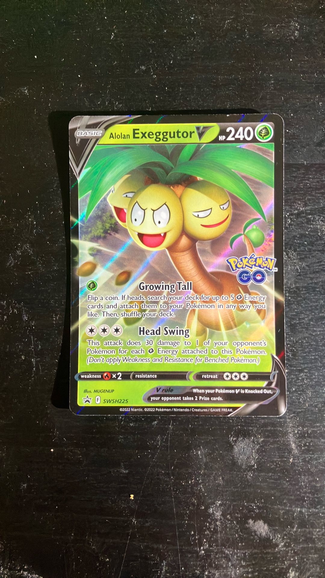 Exeggutor V SWSH225 Pokemon Promo