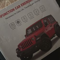 Multiple use car emergency kit