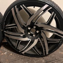 24” Rims & Tires For Sale!!!!