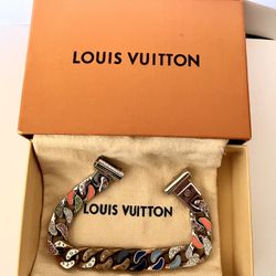 Louis Vuitton Chain Links Multi Coloured Bracelet  