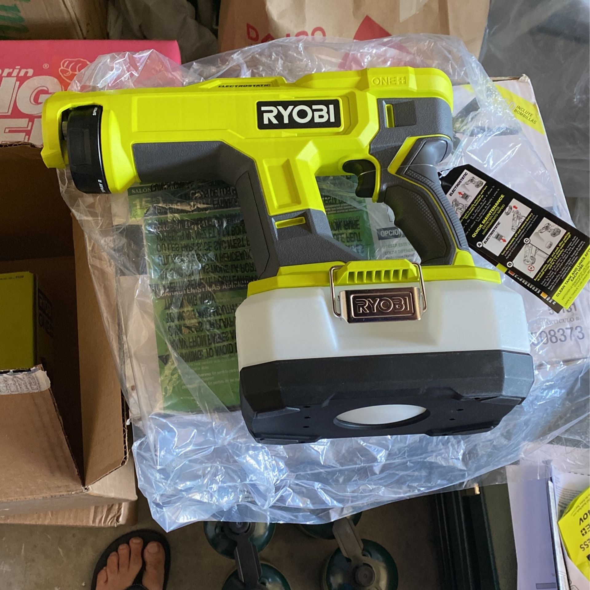 Ryobi 18v Electrostatic Sprayer. Tool Only
