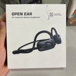 Open air wireless headphones