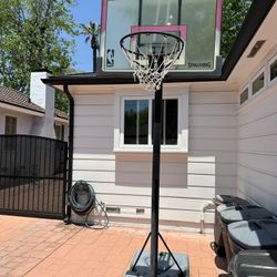 Spalding Height Adjustable Basketball Hoop