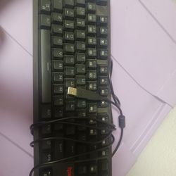 Gaming Key Boards Rainbow Colors 