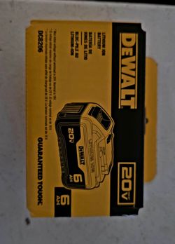 Dewalt 6ah battery