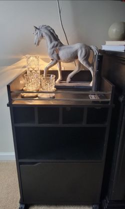 Large horse sculpture