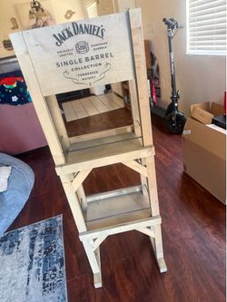 Jack Daniels wooden bar stand