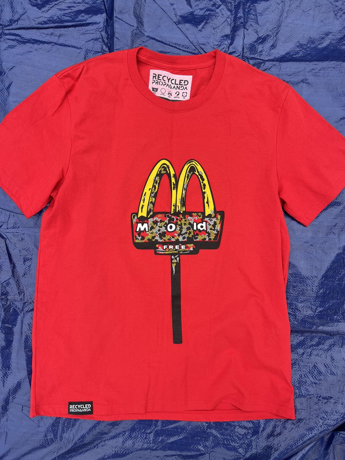 Las Vegas Recycled Propaganda McDonald’s Tee Men’s Size Large