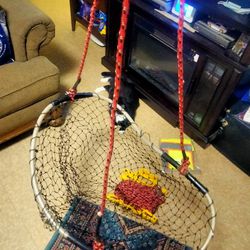 Bridge Fishing Net With 100 Ft Of Nylon Rope With Carrying Case Also A Neon Fishing Vest Also Can Be Used For Crabbing.. 