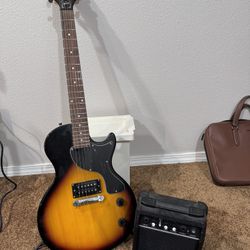 Gibson Maestro Electric Guitar With Amp