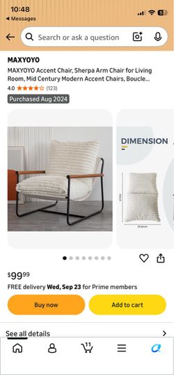 MAXYOYO Accent Chair