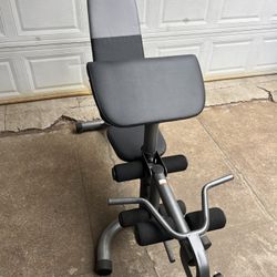 Golds Gym XRS 20 weight bench Used