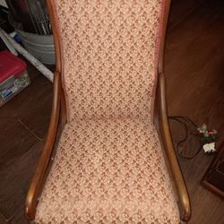 Antique Victorian Nursing Rocker