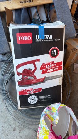 Blower  and vacuum toro 260 mph