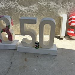 Birthdays, Anniversaries Large Interchangeable Numbers 